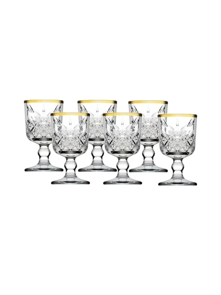 Paşabahçe 51718 Golden Touch Timeless Meşrubat Bardağı 6'lı - 2