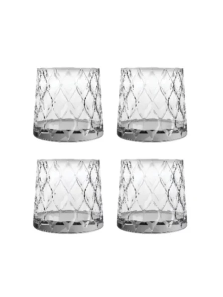 Paşabahçe 420194 Leafy Viski Bardağı 300 cc 4'lü - Resim 2