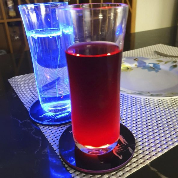 Veraart Işıklı  Müslüm GÜRSES Temalı Herkesin Acısı Sevgisi Kadar Bardak Altlığı 2 li - 4