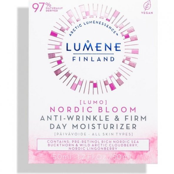 Lumene Anti-Wrinkle &amp Firm Day Moisturizer - & Gündüz Bakım Kremi 50ML - 5