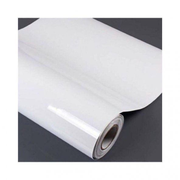 Beyaz Yapışkanlı Folyo Mutfak Dolap ve Mobilya Kaplama Folyosu  61 cm x 5 Metre - 3