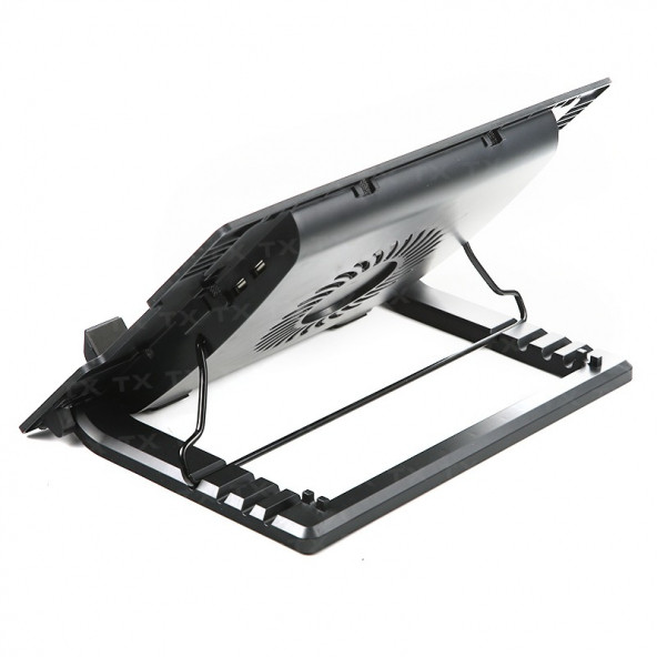 TX ErgoStand 14cm LED FAN'lı 5 x Yükseklik Ayarlı, 2 x USB 9"-17" Notebook Soğutucu ve Stand (TXACNBERGST) - Resim 7