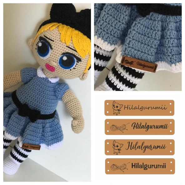 İsme Özel Deri Handmade Etiket - 3