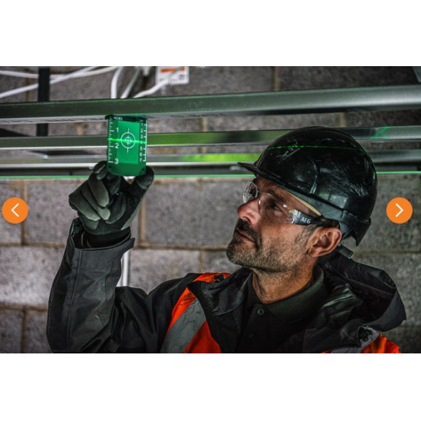 Aeg CLG220-K Çizgili Yeşil Lazer Metre Kıt - 3