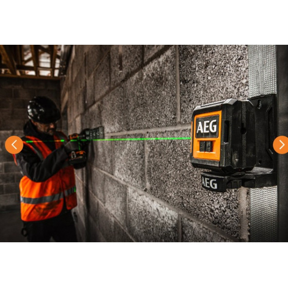 Aeg CLG220-K Çizgili Yeşil Lazer Metre Kıt - 5
