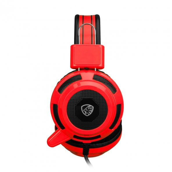 Hytech HY-G7 STORY Kırmızı 3,5mm Gaming Oyuncu Mikrofonlu Kulaklık - 3