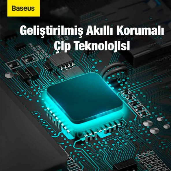 Baseus 100W Type-C HUB Adaptör 5in1 Type-C Dönüştürücü 3*USB 3.0 HDMI 4K Type-C Dönüştürücü - 6