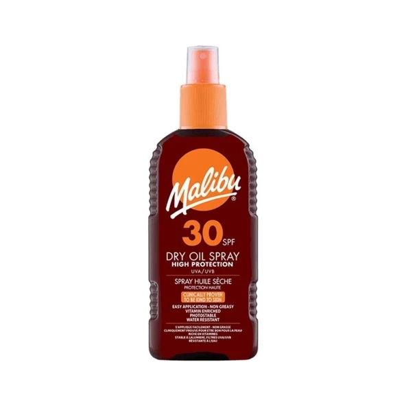 Malibu Dry Oil Sprey SPF30 200 ml