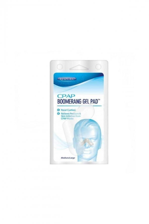 Cpap-Bpap Maskesi Burun Destek Jeli Boomerang Aggelped ml Medium Large