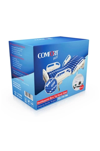 Dm 45 Boru Tipi, Ventilasyonlu, Şişme, Havalı Yatak Sistemi - 2