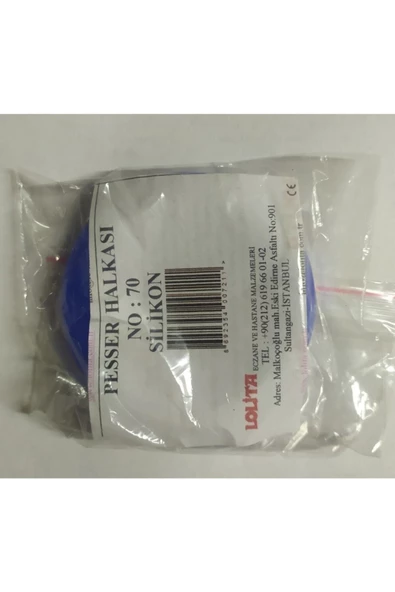 Lolab (lolita) Silikon Pesser Halkası No : 70 - 2