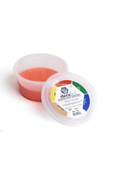 Theraflex Putty El Egzersiz Hamuru Kırmızı Renk (orta) 85 gr - 2