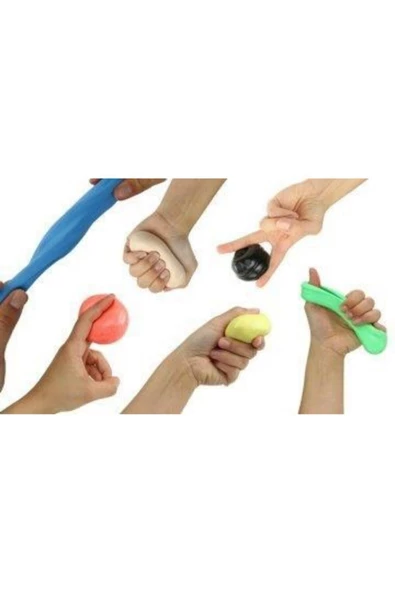 Theraflex Putty El Egzersiz Hamuru Kırmızı Renk (orta) 85 gr - 4