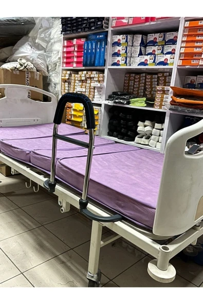 MEDİKALCİM Yatak Yanı Tutunma Barı Yatak Destek Barı - Resim 2