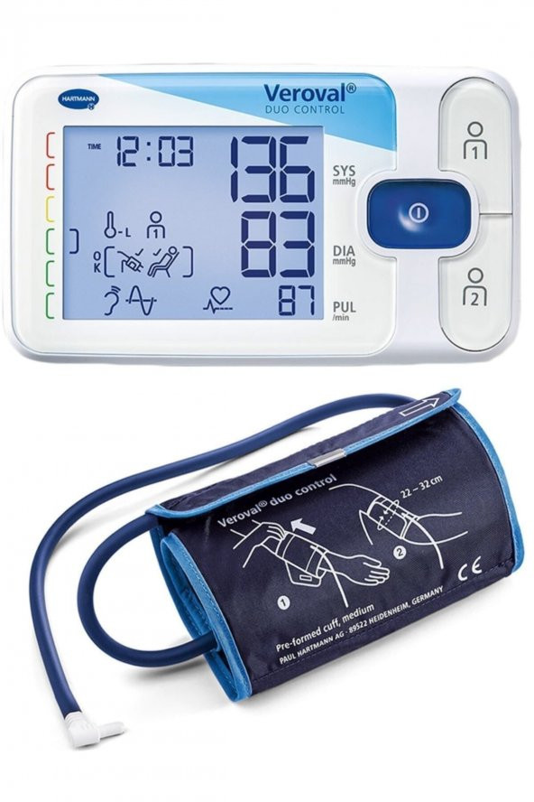 Tansiyon Aleti, Veroval Duo Control, Osilometrik Ve Oskültatuar Ölçüm - 1