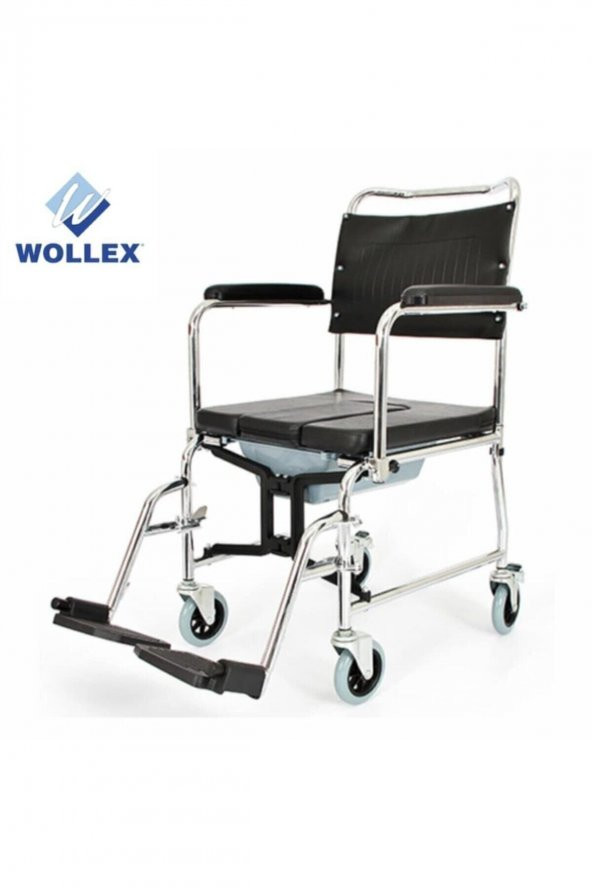 W689 Klozetli Banyo Tekerlekli Sandalyesi