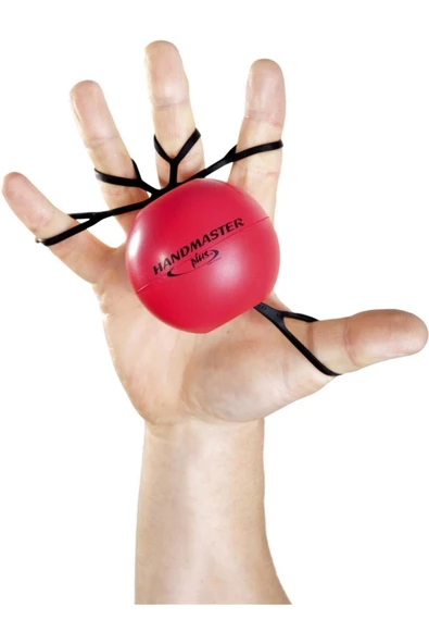 Msd Hand Master Plus Parmak Ve El Egzersiz Güçlendirme Kuvvetlendirici kırmızı Renk (orta) - 2