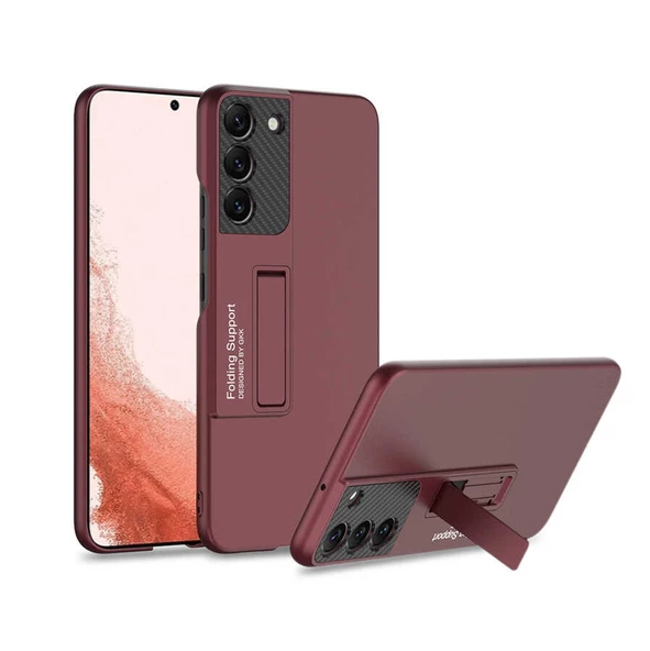 Galaxy S22 Kılıf Zore Standlı Ays Kapak - Resim 4