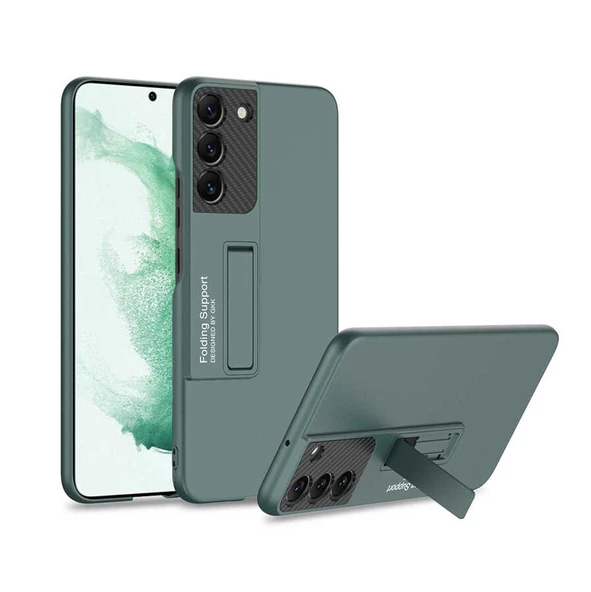 Galaxy S22 Kılıf Zore Standlı Ays Kapak - Resim 3