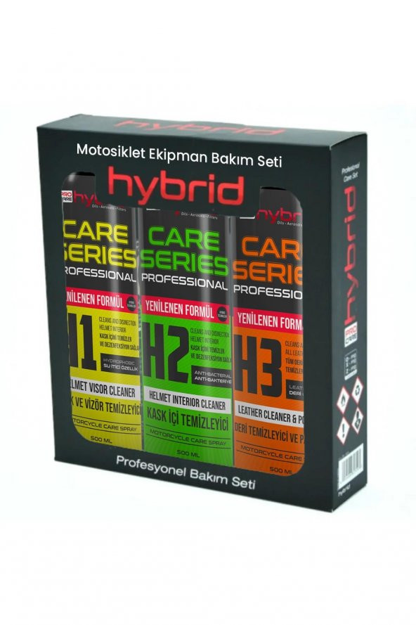 Hybrid Profesyonel Motosiklet Bakım Seti 3 LÜ