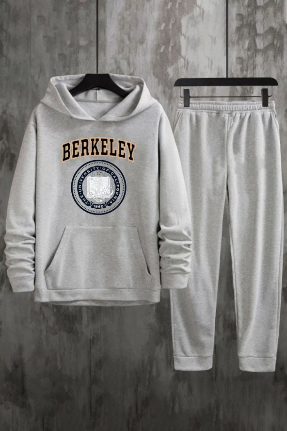 Unisex Berkeley Baskılı Eşofman Takımı - 3