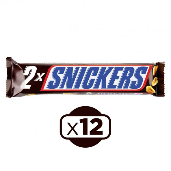Snickers 80 gr Yer Fıstıklı Çikolata 12 li ürün görseli