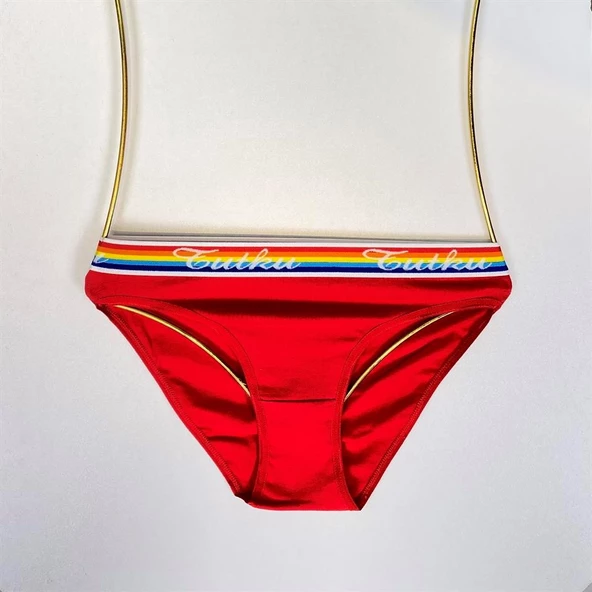 Tutku 12 li Hazal Bayan Elastan Bikini Külot Kombin - 2