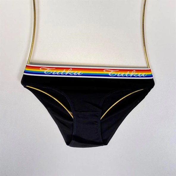 Tutku 12 li Hazal Bayan Elastan Bikini Külot Kombin - 4