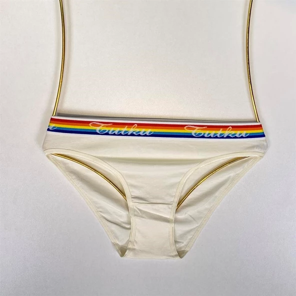 Tutku 12 li Hazal Bayan Elastan Bikini Külot Kombin - 3