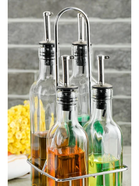 Cooker CKR2725 Uzun Kapaklı Sosluk Seti 5 Parça - Resim 4