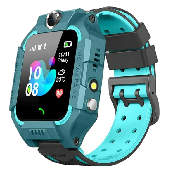 Smartberry Z2 LBS Konumlu Akıllı Çocuk Takip Saati Sim Kartlı Arama, Kameralı, Gizli Dinleme Özellikli-Yeşil - 3
