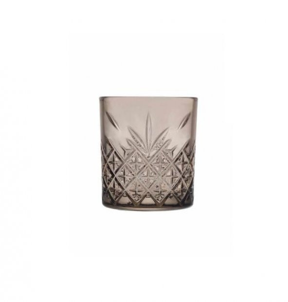 Paşabahçe 52790G Timeless 4lü Meşrubat Bardağı -345 cc -Gri