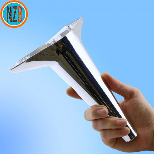 Mobilya Kanepe Çekyat Sehpa TV Ünitesi Baza Koltuk Ayağı Krom Renk 18 cm Ayak - 7