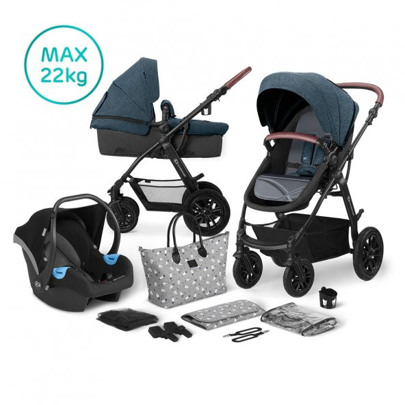 Kinderkraft Xmoov Travel Sistem Bebek Arabası