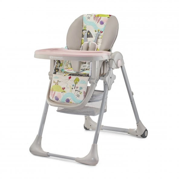 Kinderkraft Tastee Mama Sandalyesi Pembe