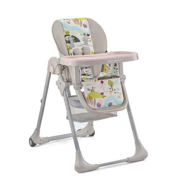 Kinderkraft Tastee Mama Sandalyesi Pembe - 5