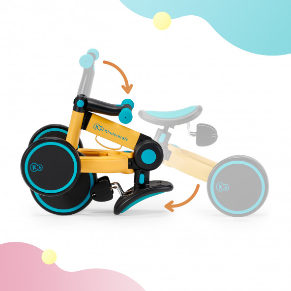 Kinderkraft 4Trike 3 Tekerlekli Bisiklet - 5