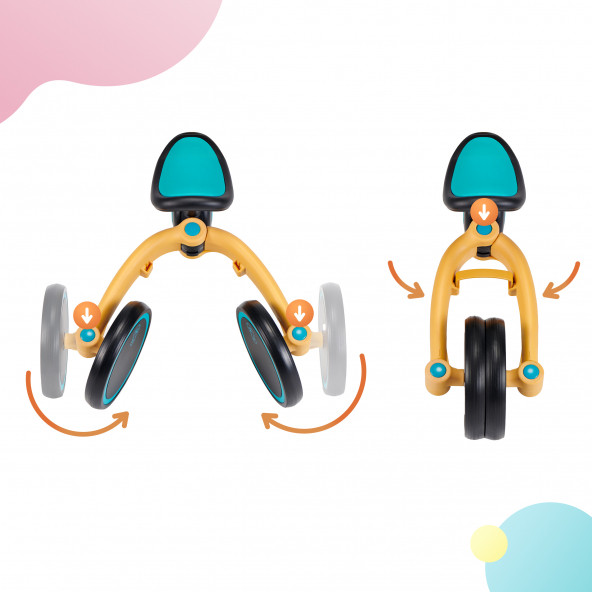 Kinderkraft 4Trike 3 Tekerlekli Bisiklet - 12