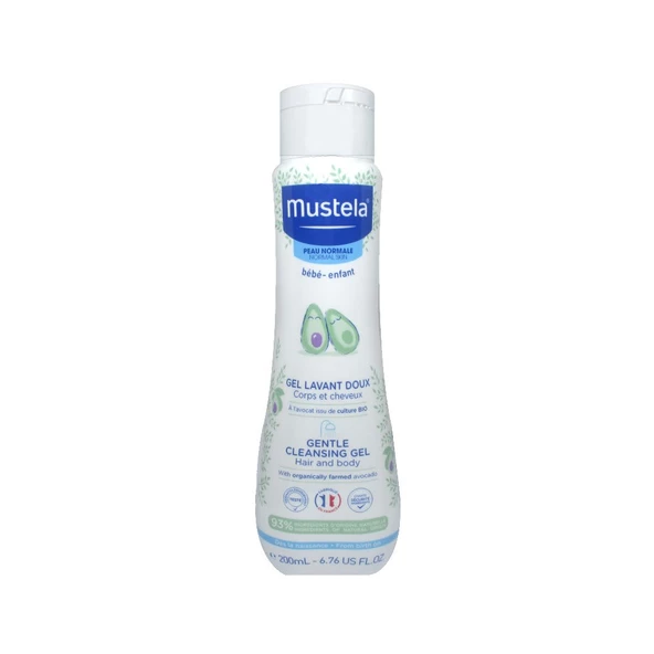 Mustela Gentle Cleansing Gel Yenidoğan Şampuan 200 ml