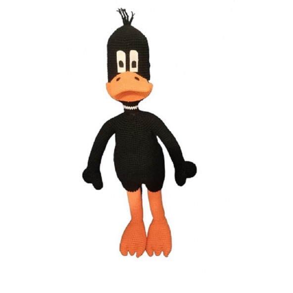 Paşam Pet Daffy Duck Çocuklar İçin Oyuncak 60 cm