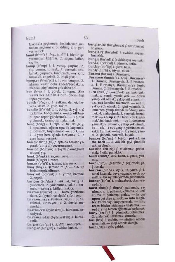 Redhouse İngilizce Türkçe Küçük El Sözlüğü Yeşil 702 Sayfa 1 Adet 80.000 Kelime Hazneli Red House İngilizce Sözlük El Boy Cep - 3