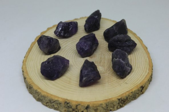 Ametist Taşı Koyu Renk Ham Parça (14-19gram) - Resim 2