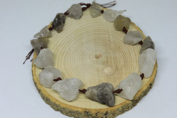 Dumanlı Kuvars Taşı Ham Parçalar/adet (19505-1) - Resim 3