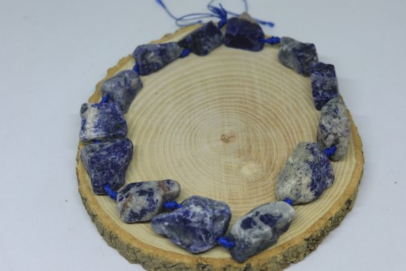 Sodalit Taşı Ham Parçalar/adet (19485-1) - Resim 2