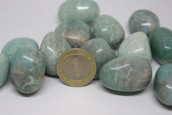 Amazonit Taşı Royal (20-29 Gram) - Resim 4