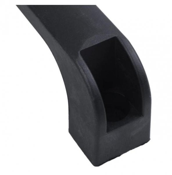 Siyah Plastik Kulp(158x135xM8) - Resim 4