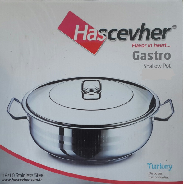 Hascevher Gastro Karnıyarık Tencere 40x16 Cm 17,5 Litre - 2