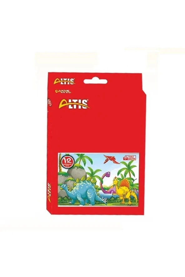 Altıs Keçeli Kalem Seti Jumbo 12 Li Jumbo Keçeli Boya Kalemi - 1