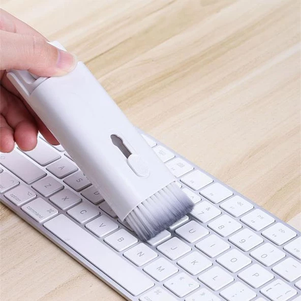 Polham 7in1 Klavye, Kulaklık, Telefon Detaylı Temizlik Seti, Fırçalı, Tuş Sökme Aparatlı Set - 3