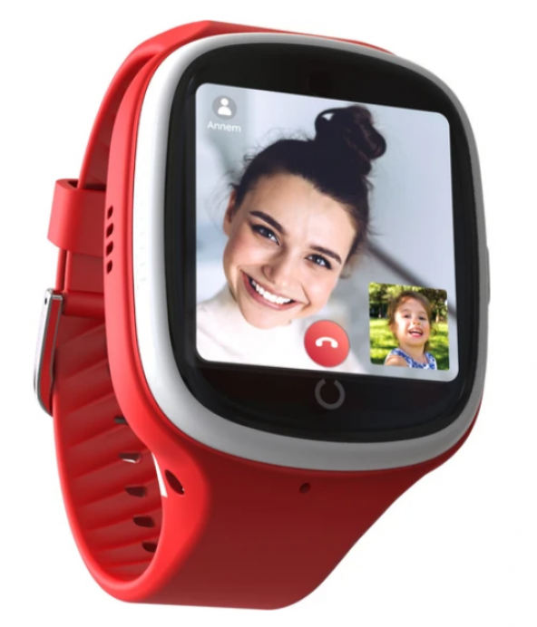 Bilicra Connect Akıllı Çocuk Saati Kırmızı